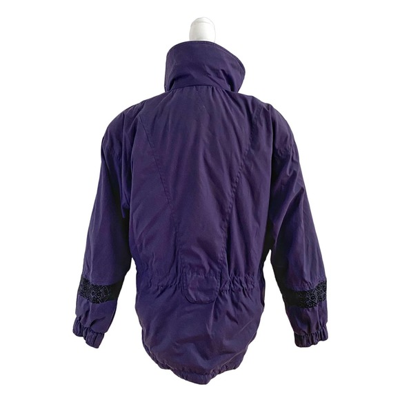 Vintage Skiing Passport Embroidered Parka - M - Picture 6 of 7